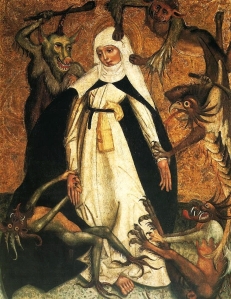 St Catherine and Demons